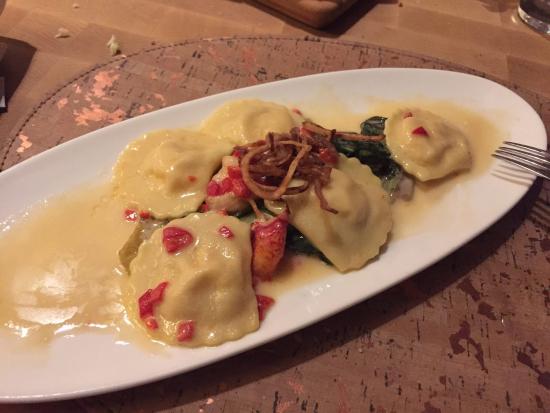 Giada signature dishes Lemon Spaghetti
Lobster Ravioli
Bacon Wrapped Dates